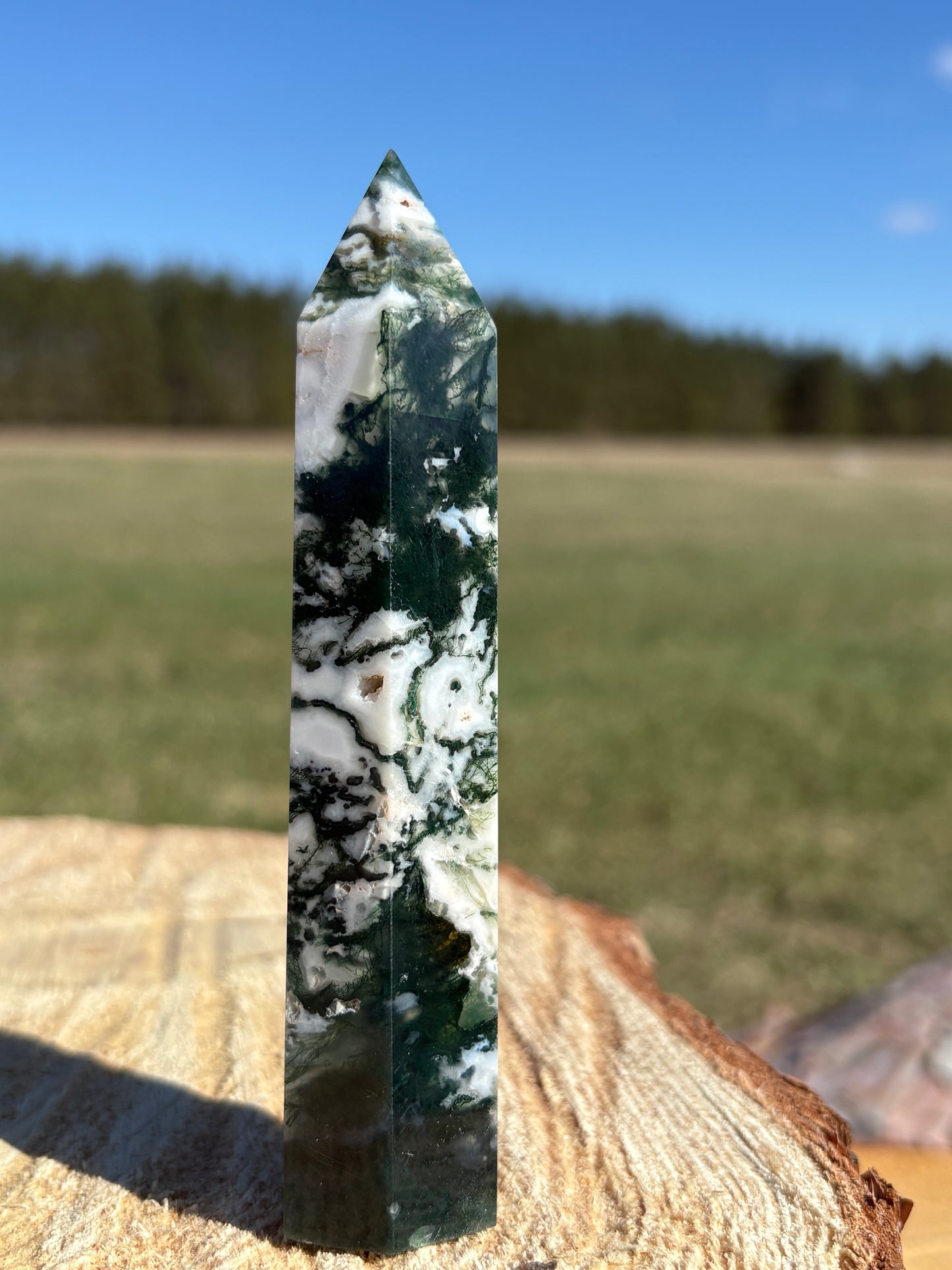 Moss Agate Towers