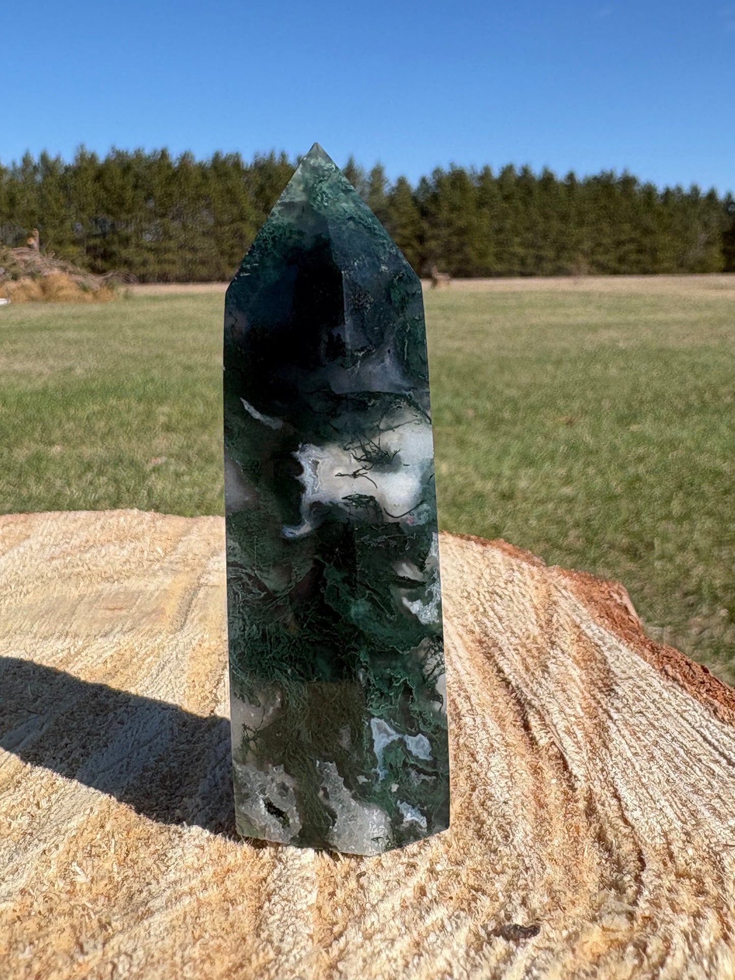Moss Agate Towers