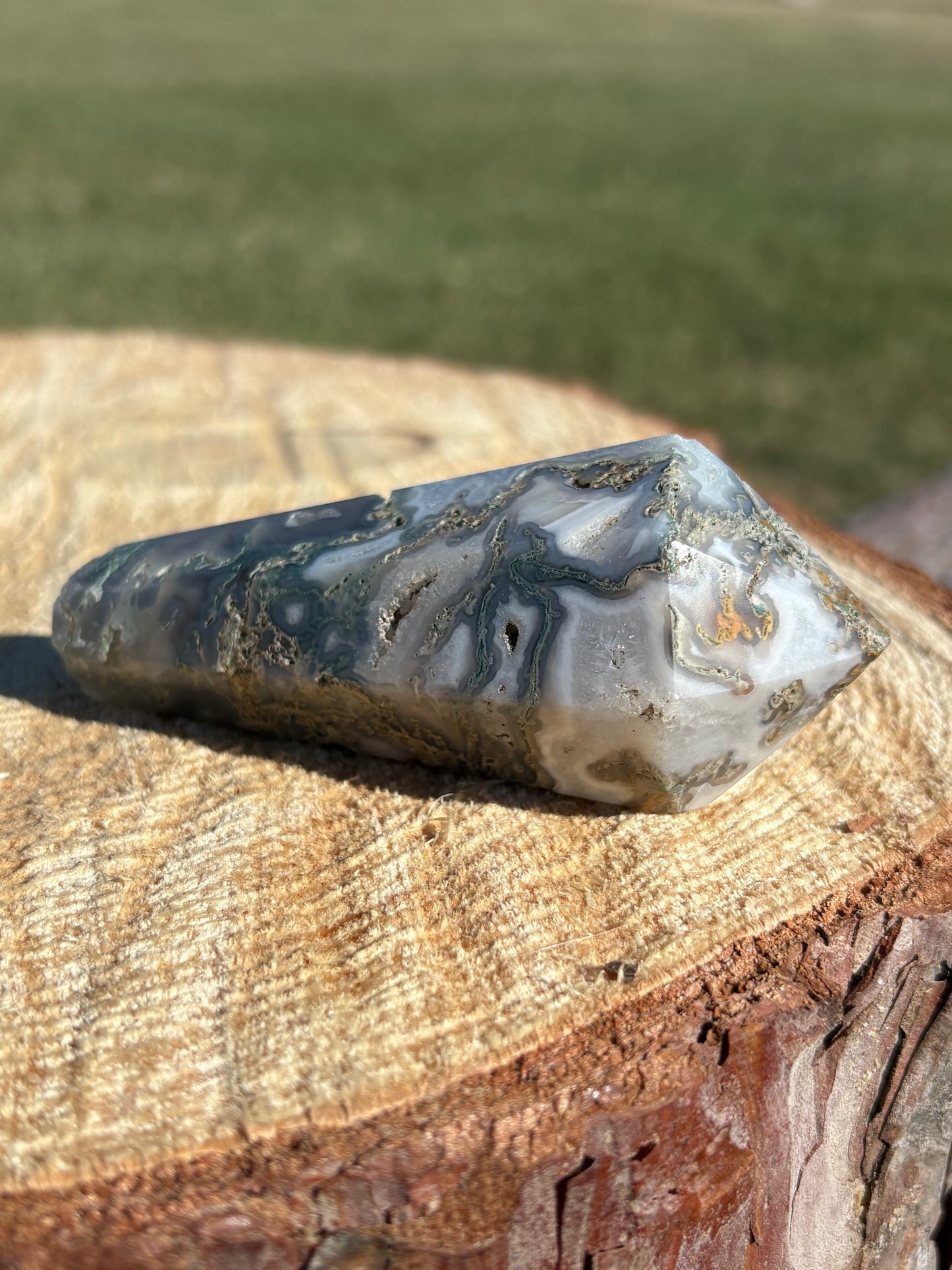 Moss Agate Points