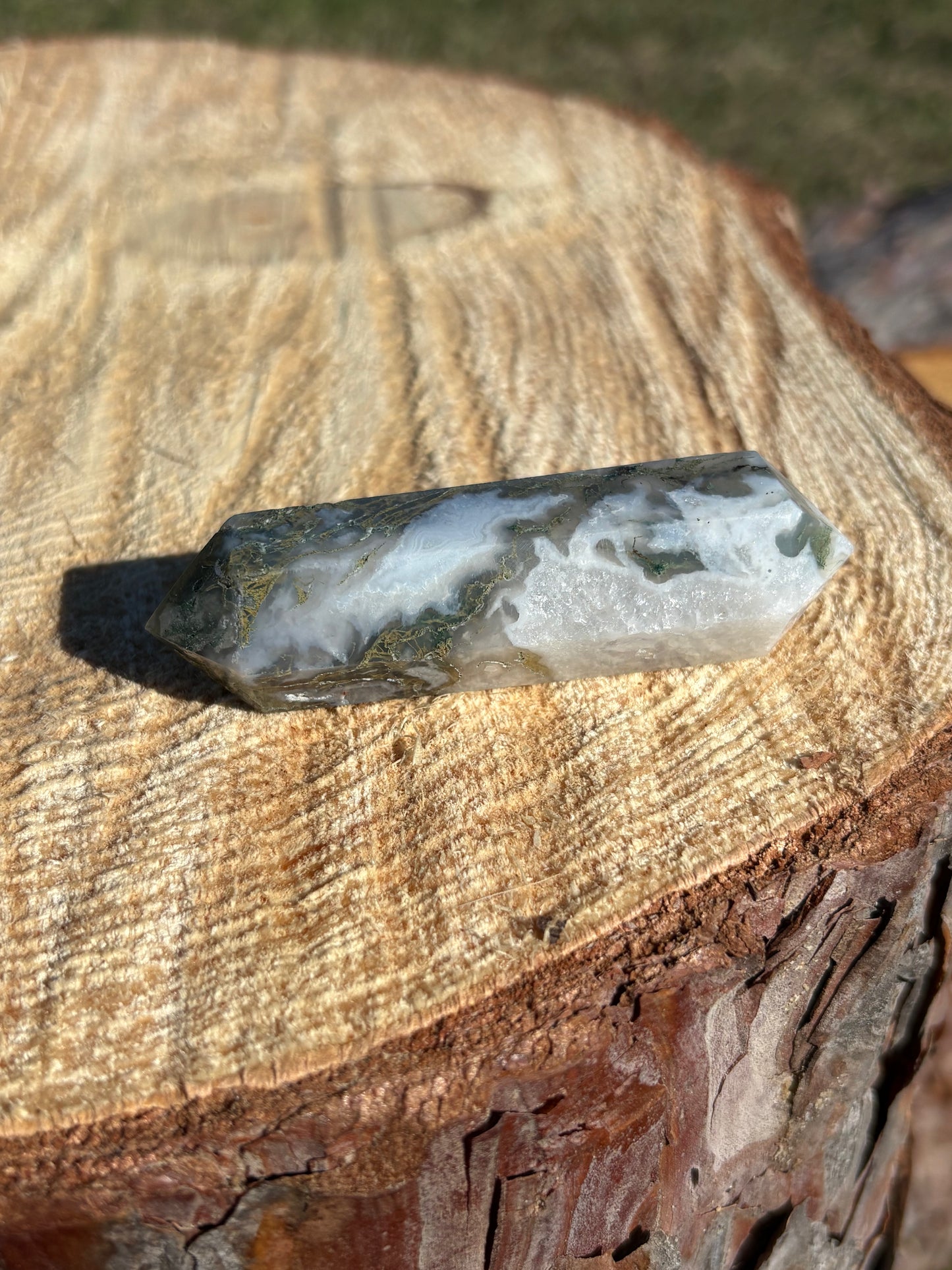 Moss Agate Points