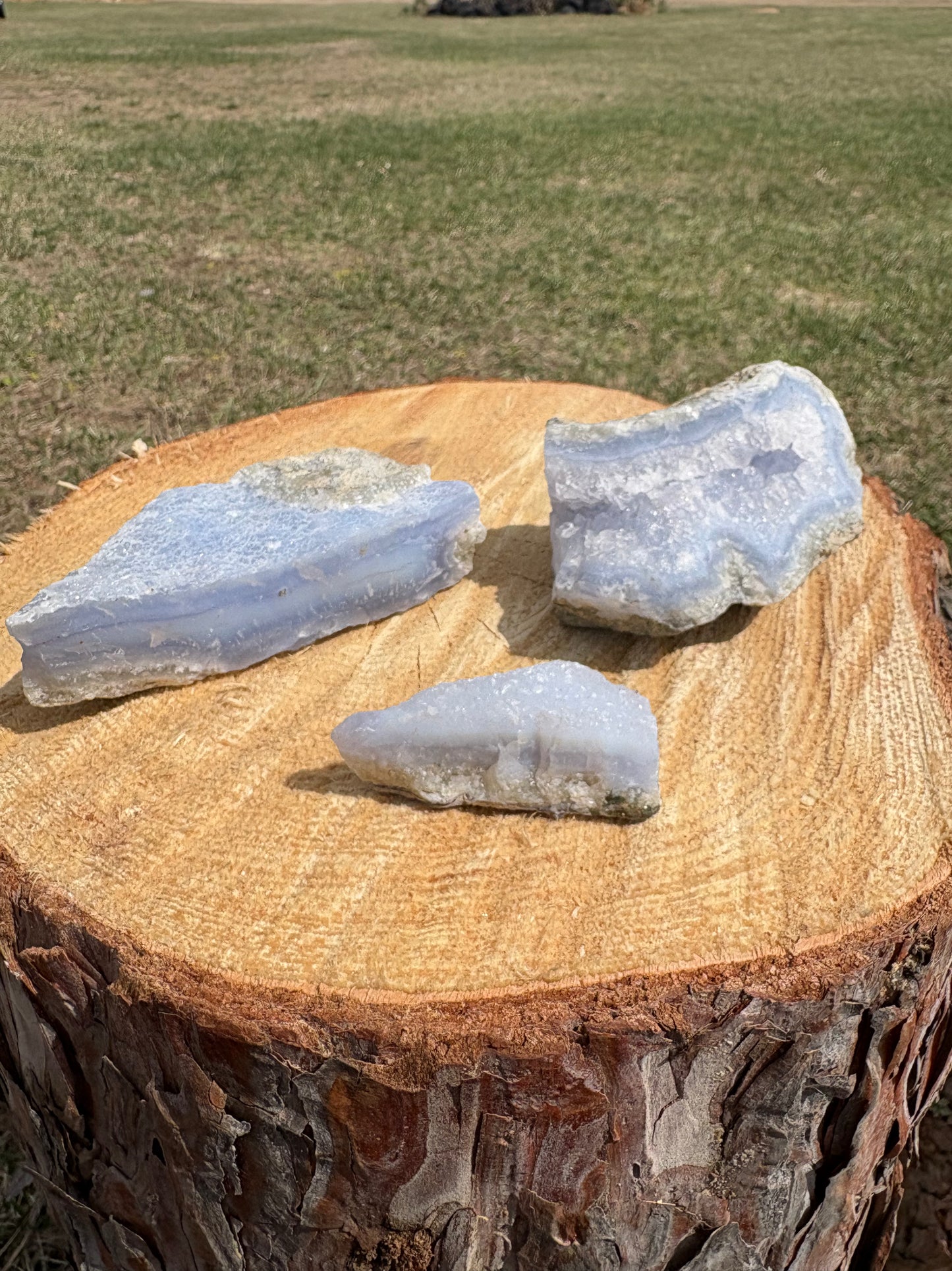 Blue Lace Agate Chunks