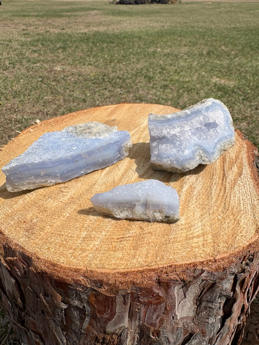 Blue Lace Agate Chunks