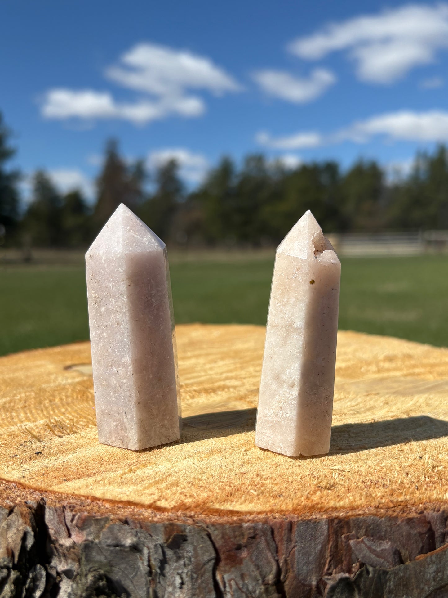 Pink Amethyst Tower