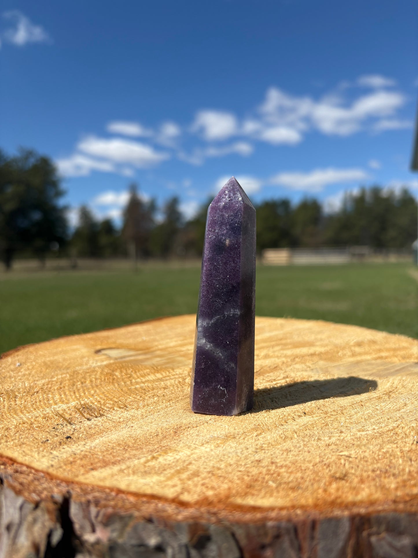 Lepidolite Tower