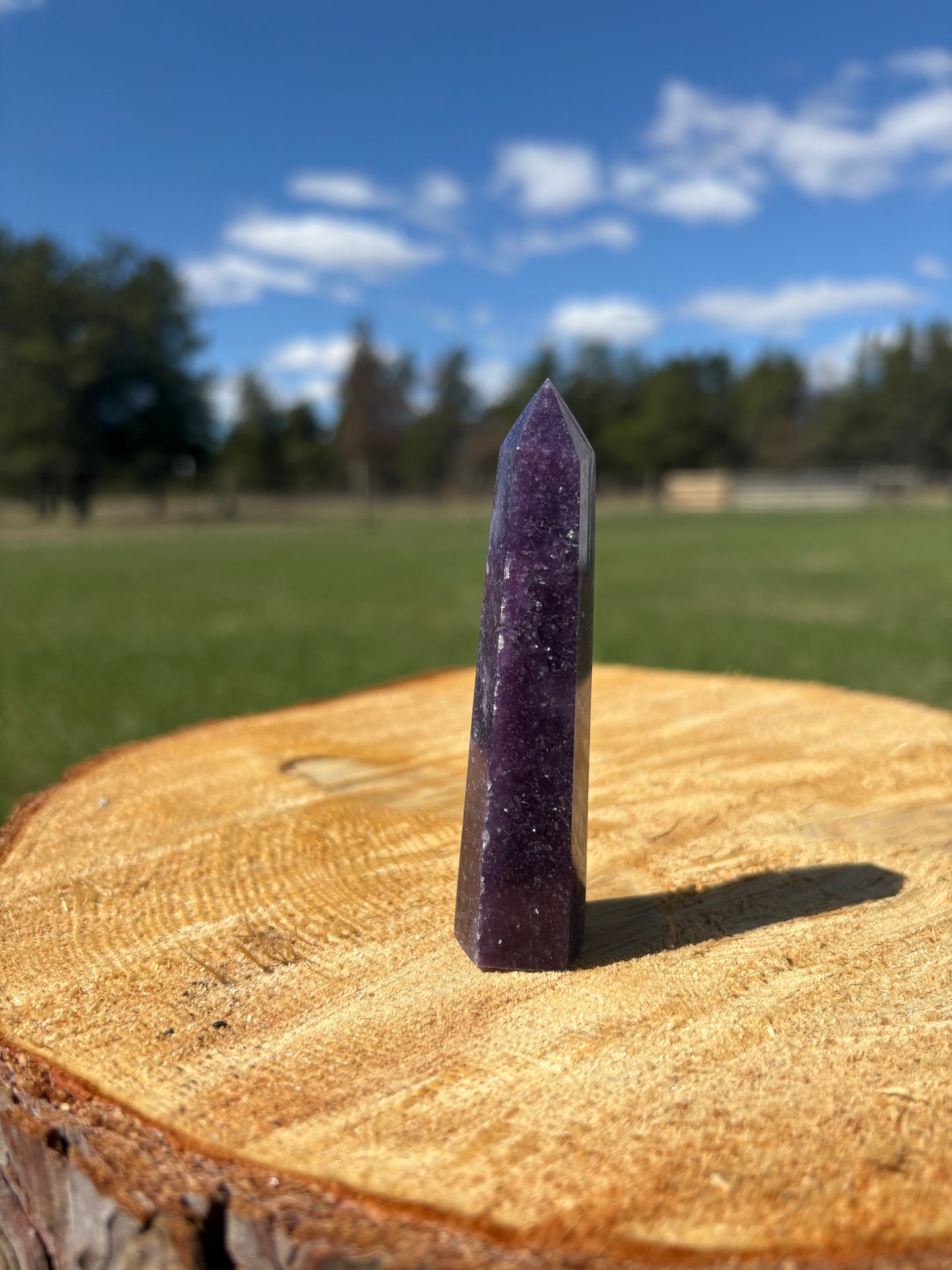 Lepidolite Tower