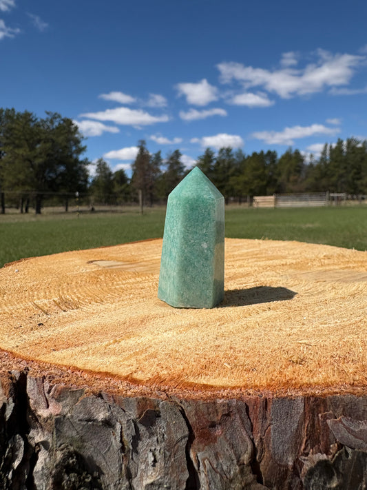 Short Amazonite Tower