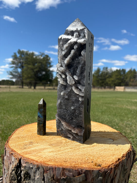 GIANT Sphalerite Tower
